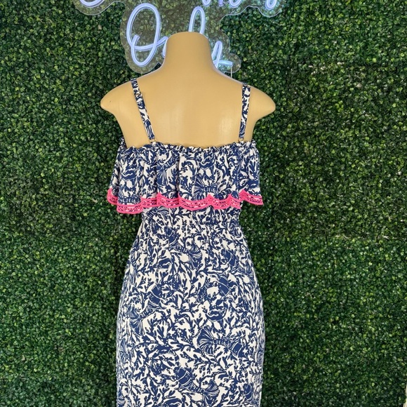 Lilly Pulitzer Vibrant Print Maxi Dress Resort Chic Size XS - Picture 12 of 12